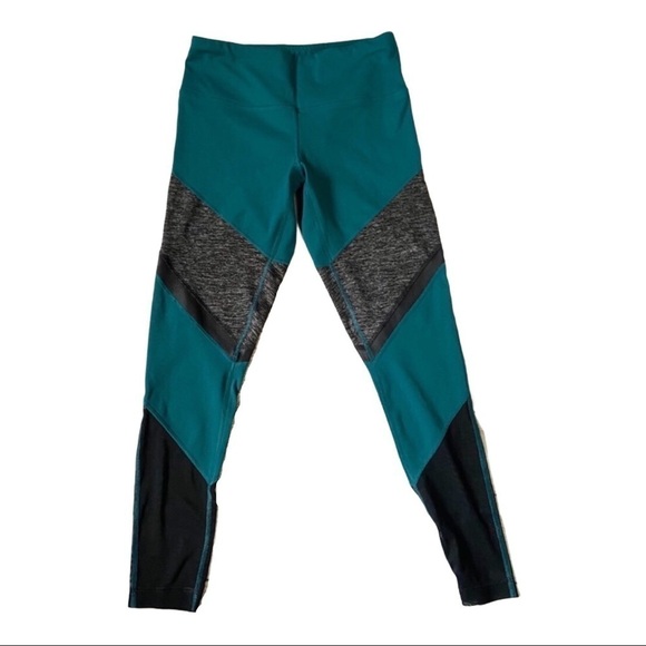 Yogalicious Pants - Yogalicious Women’s Mesh Panel Color Block Leggings